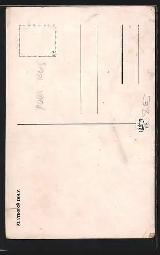 AK Uzhorod, Postovni urad, Männer auf der Brücke