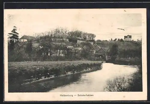 AK Heldenburg, Salzderhelden, Teilansicht