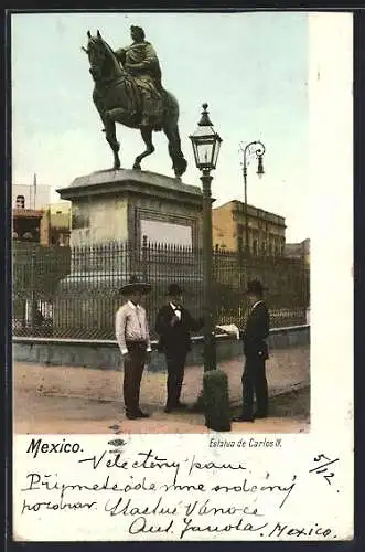 AK Mexico, Estatua de Carlos IV.