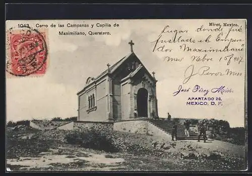 AK Queretaro, Cerro de las Campanas y Capilla de Maximiliano