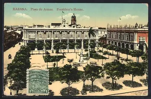 AK Habana, Plaza de Armas, President`s House
