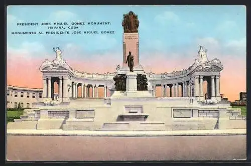 AK Havana, Monumento al Presidente Jose Miguel Gomes