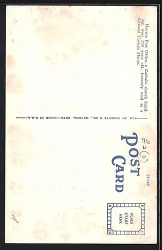 AK Havana, General Post Office