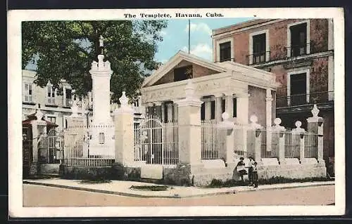 AK Havana, The Templete, Columbus Memorial Chapel