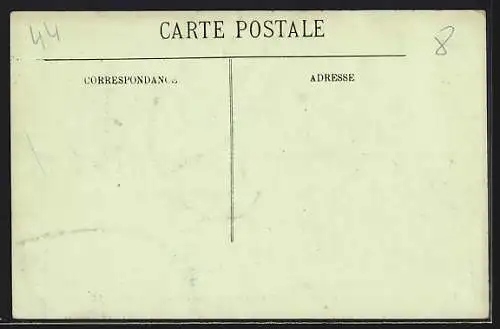 AK Pornic, La Ville de Paimboeuf attendant la marée pour entrer dans le Port