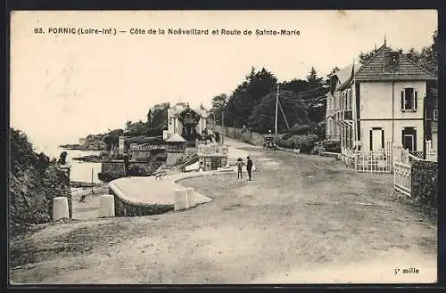 AK Pornic, Côte de la Noëveillard et Route de Sainte-Marie