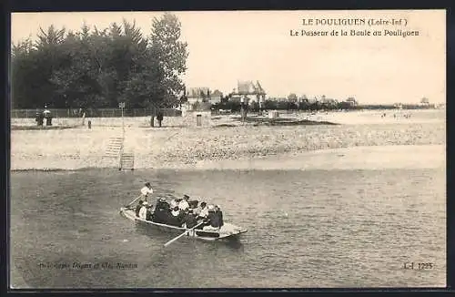 AK Le Pouliguen, Le Passeur de la Baule au Pouliguen