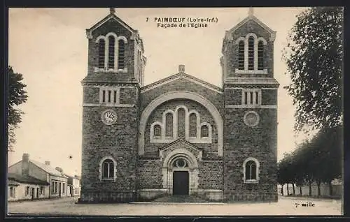 AK Paimbœuf, Facade de l`Église