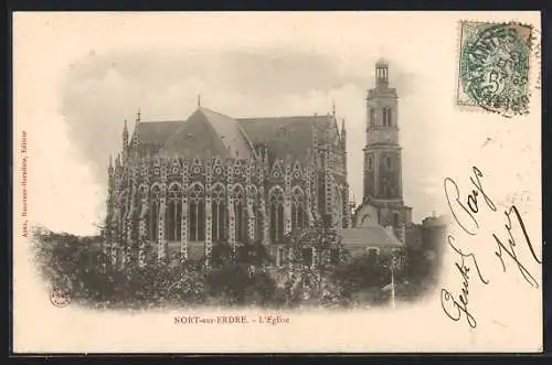 AK Nort-sur-Erdre, L`Église