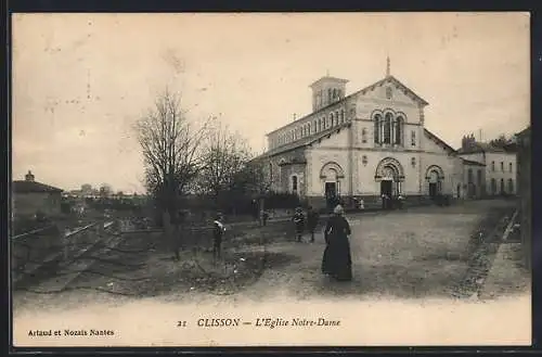 AK Clisson, L`Église Notre-Dame