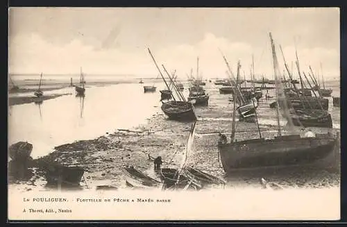 AK Le Pouliguen, Flottille de pêche à marée basse