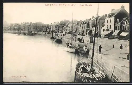 AK Le Pouliguen, Les Quais