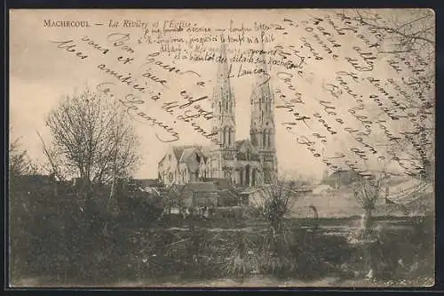 AK Machecoul, La Rivière et l`Église