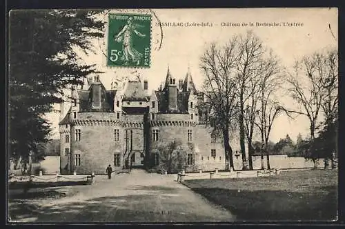 AK Missillac, Château de la Bretesche. L`entrée