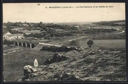 AK Massérac, Le Pont Rolland et la Vallée du Don