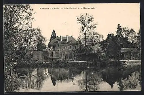 AK Saint-Géréon, La Chevasserie et son reflet sur l`eau