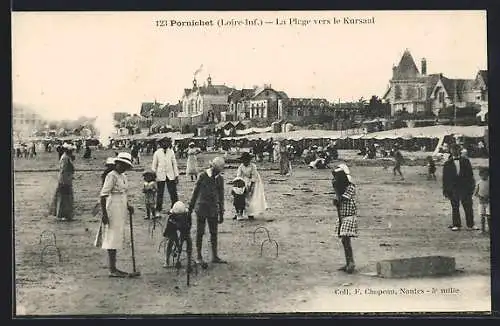 AK Pornichet, La Plage vers le Kursaal