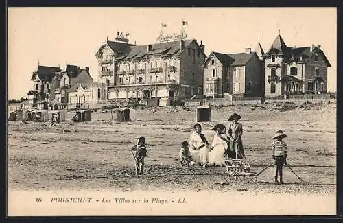 AK Pornichet, Les Villas sur la Plage