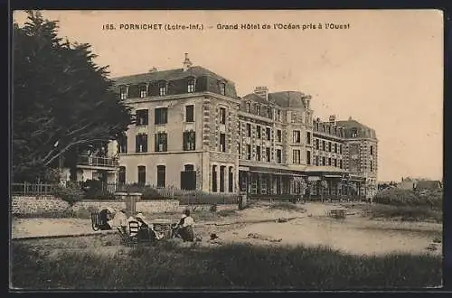 AK Pornichet, Grand Hôtel de l`Océan pris à l`Ouest