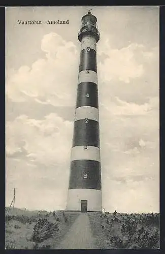 AK Ameland, Vuurtoren / Leuchtturm