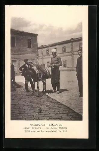 AK Salonica, The milkman with his mule