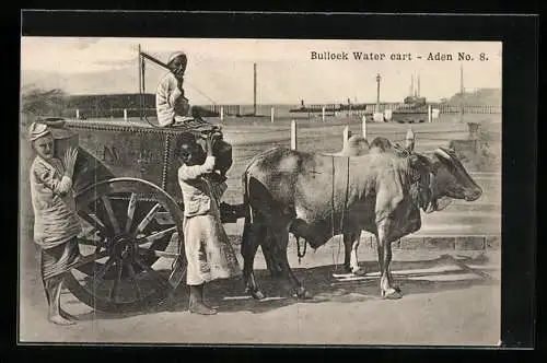 AK Aden, Bullock Water cart