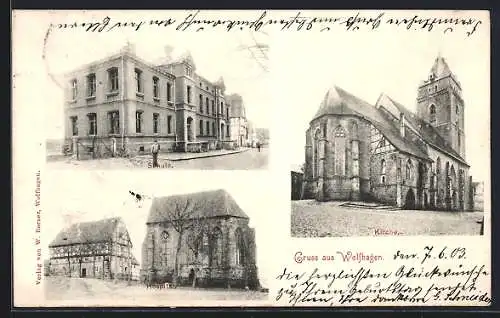 AK Wolfhagen, Hospital, Kirche, Schule