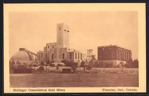 AK Timmins /Ont., Hollinger Consolidated Gold Mines