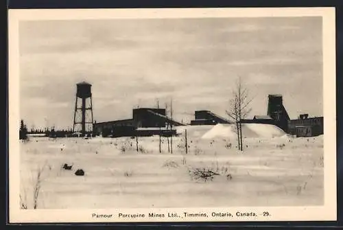 AK Timmins /Ontario, Pamour Porcupine Mines Ltd.