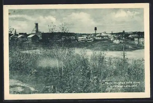 AK Kirkland Lake /Ont., Teck-Hughes Gold Mine