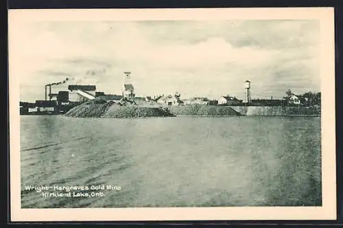 AK Kirkland Lake /Ont., Wright-Hargraves Gold Mine