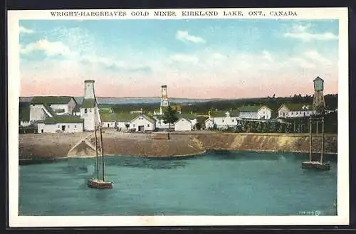 AK Kirkland Lake /Ont., Wright-Hargraves Gold Mines