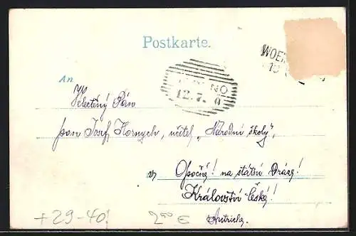 AK Bad Wörishofen, Partie im Ort