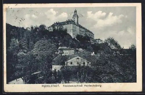 AK Rudolstadt, Residenzschloss Heidecksburg