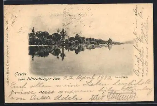 AK Ammerland /Starnberger See, Uferpartie