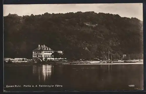 AK Essen /Ruhr, Partie an der Baldeney`er Fähre