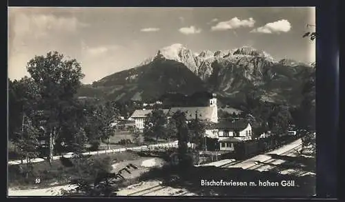 AK Bischofswiesen, Ortspartie und Hoher Göll