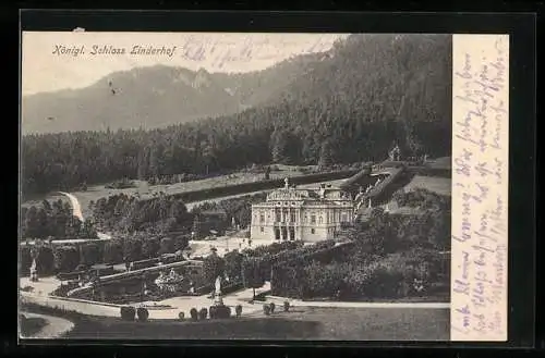 AK Königliches Schloss Linderhof