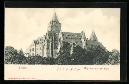 AK Wernigerode am Harz, Schloss