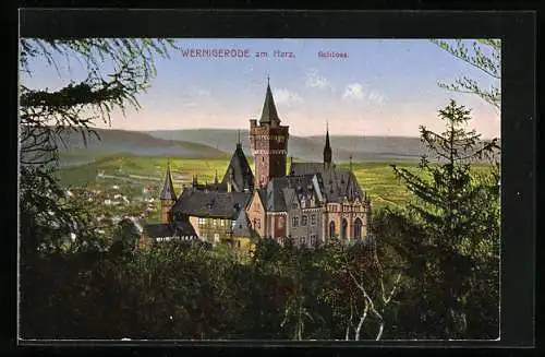 AK Wernigerode am Harz, Schloss