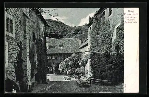 AK Bozen, Burg Runkelstein, Hof & Vintlers Sommerhaus