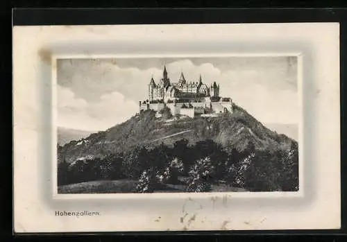 AK Ansicht der Burg Hohenzollern