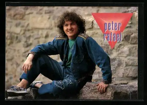 AK Musiker Peter Rafal in Jeansjacke