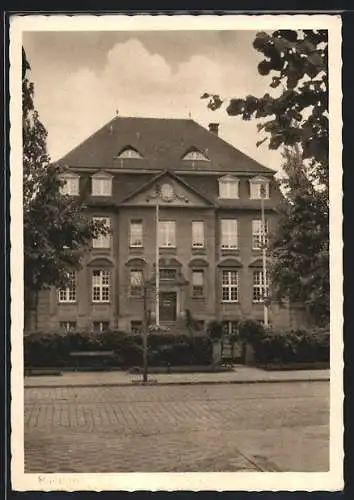 AK Graudenz, Museum mit Strasse