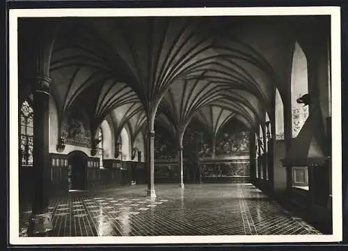 AK Marienburg / Malbork, Mittelschloss, Meisters Grosser Remter