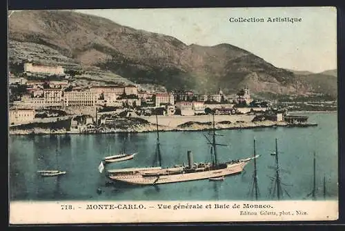 AK Monte-Carlo, Vue generale et Baie de Monaco