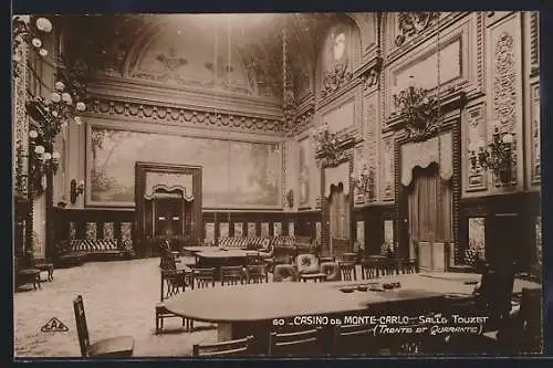 AK Monte-Carlo, Casino, Salle Touzet (Trente et Quarrante)