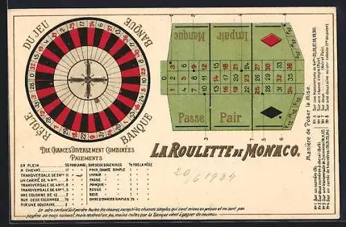 AK Monte Carlo, La Roulette