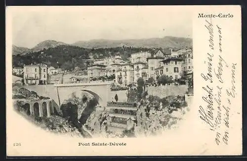 AK Monte-Carlo, Pont Sainte-Dèvote