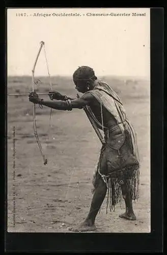 AK Chasseur Guerrier Mossi, afrikanischer Krieger